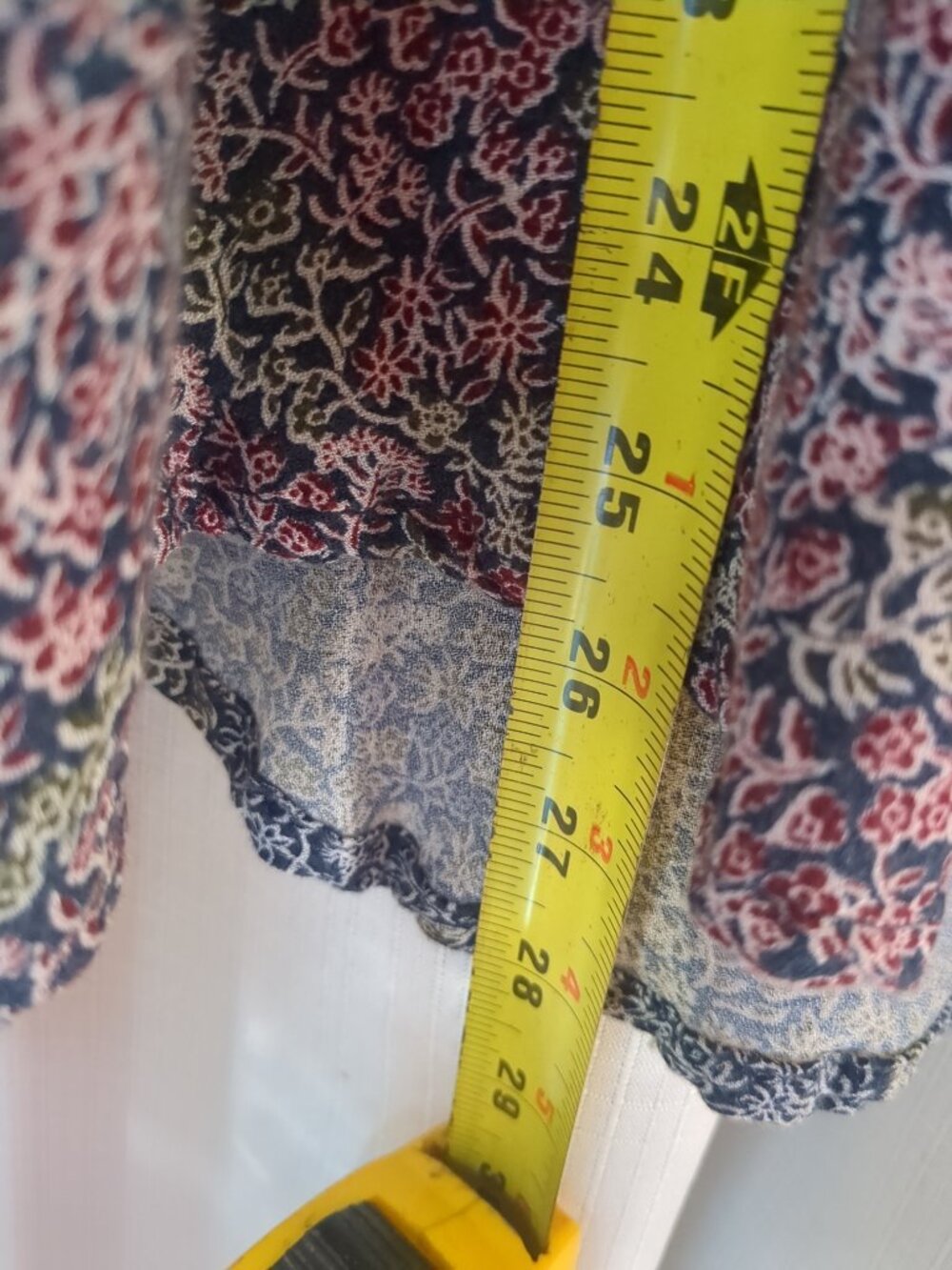 Med Long Sleeve Lucky Brand Half Button Up Blouse / Tunic / Top - Picture 8 of 12
